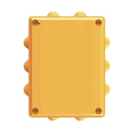 Коробка пластиковая FS с кабельными вводами и клеммниками, IP55, 150х110х70 мм, 5р, 450V, 30A, 16 кв.мм