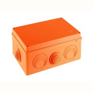 JBS210 Коробка огн. E110, о/п 210х150х100мм, без галогена, 8 выходов, IP55, 10P, (0,15-2,5 кв.мм)