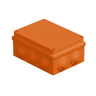 JBS150 Коробка огн. E110, о/п 150х110х70мм, без галогена,10 вых., IP55, 10P, (0,15-2,5 мм2), цвет оранжевый