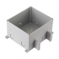 Коробка для люков в пол на 2 поста (45х45)+2 модуля (45х22,5), пластик